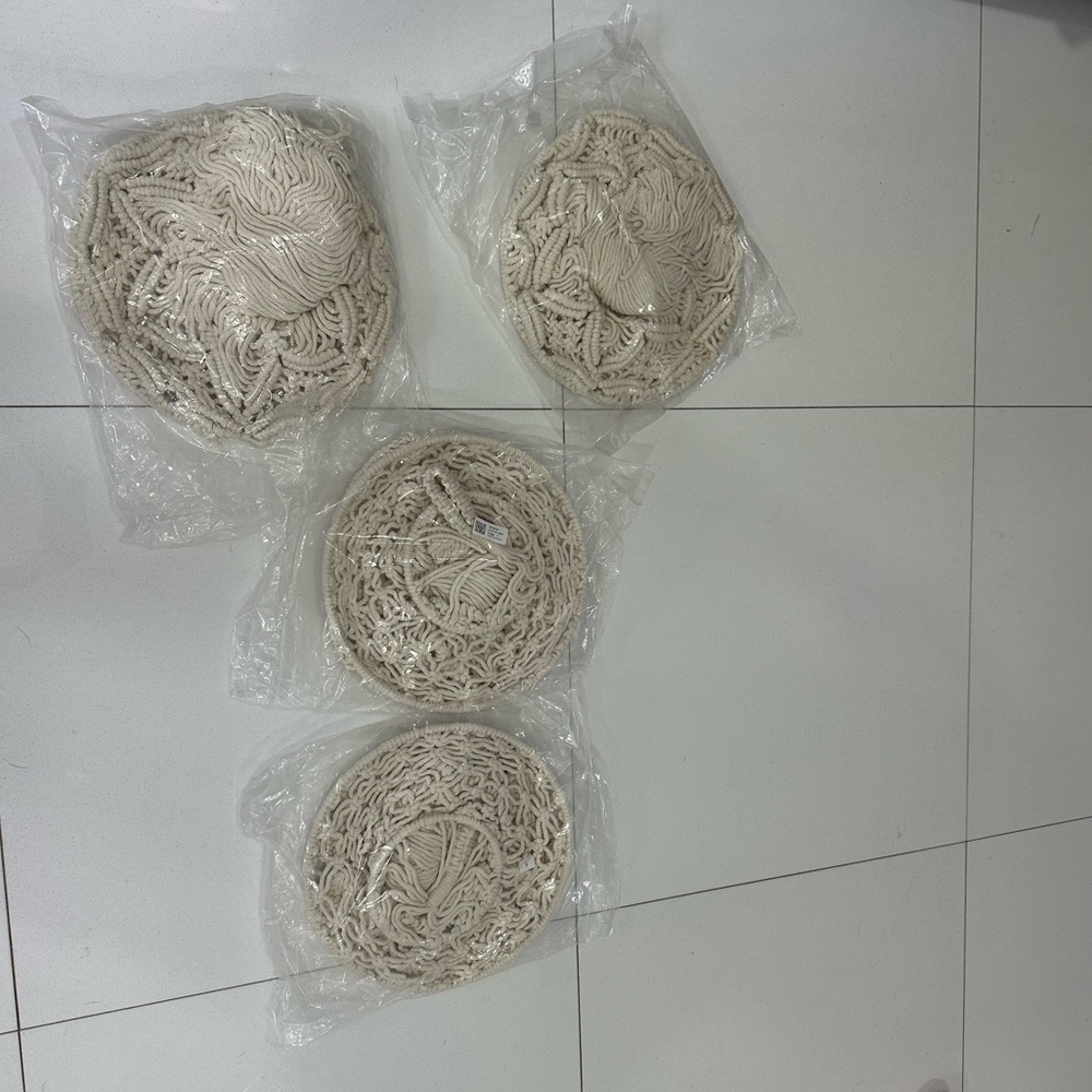 Macrame Lamp Shade Pendant Light Cover Modern Office Bedroom Living room decor